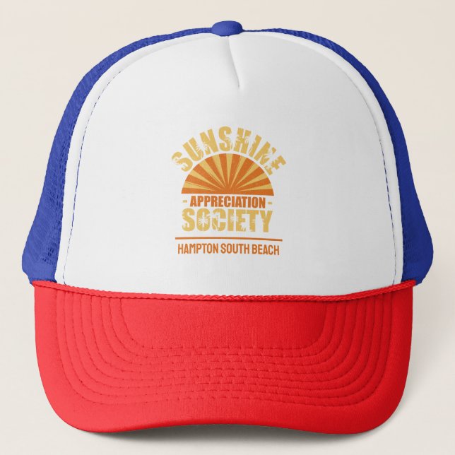 Casquette de camionneur de plage d'été de la Custo (Devant)