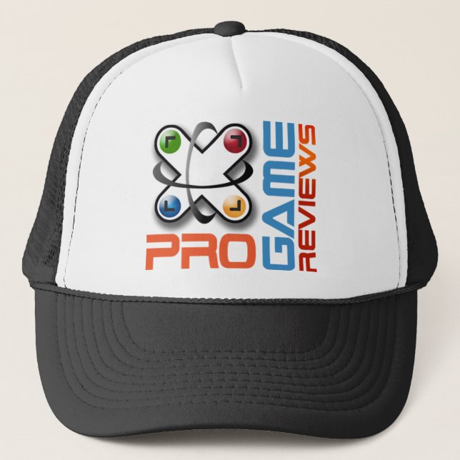 Casquette de camionneur de ProGameReviews (Devant)