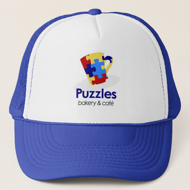 Casquette de camionneur de puzzles (Devant)