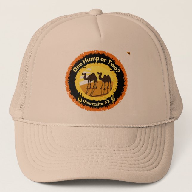 Casquette de camionneur de Quartzsite (Devant)