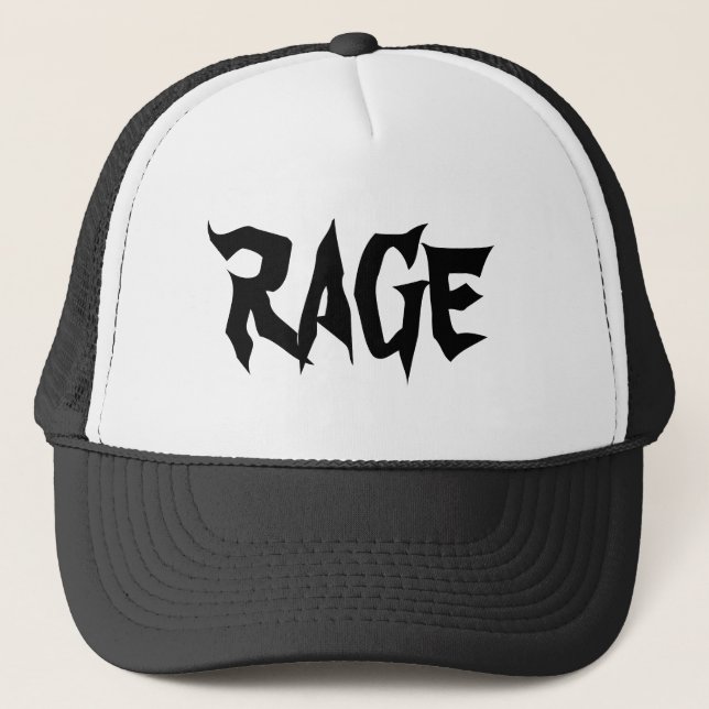 Casquette de camionneur de RAGE (Devant)