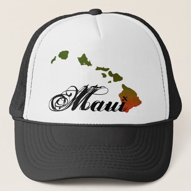 Casquette de camionneur de Rasta Maui (Devant)