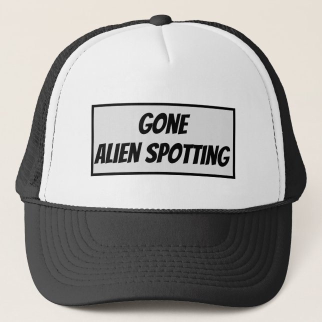 Casquette de camionneur de repérage d'alien dispar (Devant)