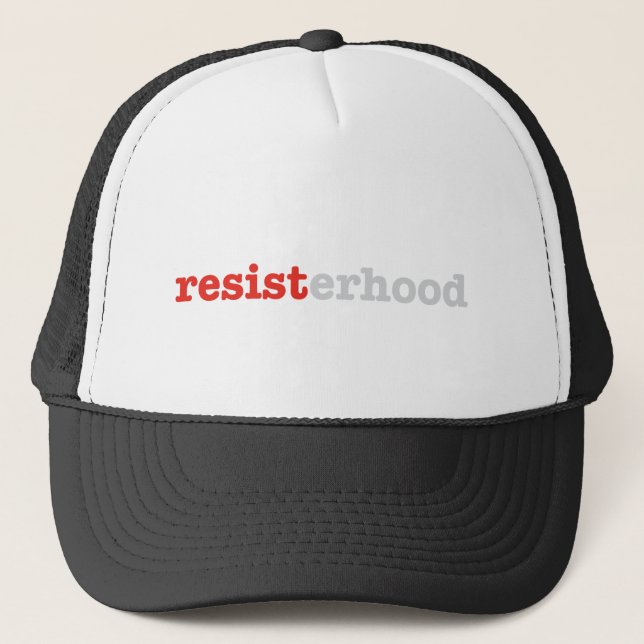 Casquette de camionneur de RESISTerhood (Devant)
