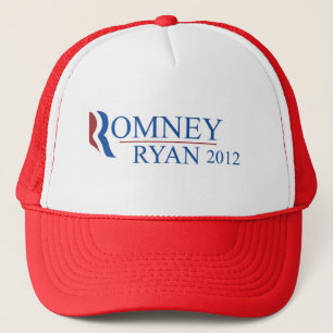 Casquette de camionneur de rouge de Romney Ryan