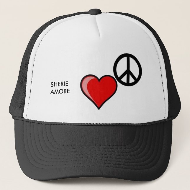 CASQUETTE DE CAMIONNEUR DE SHERIE AMORE (Devant)