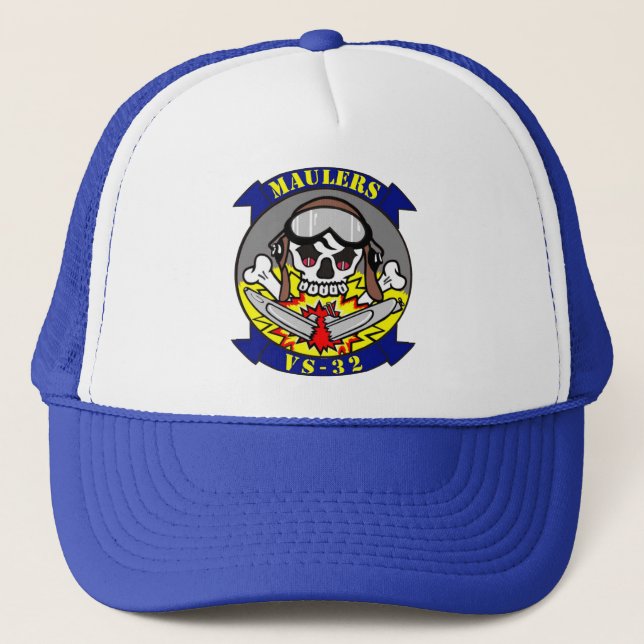 Casquette de camionneur de Skully (Devant)