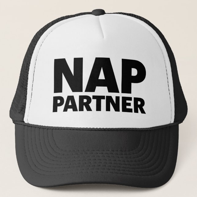 Casquette de camionneur de slogan d'amusement (Devant)