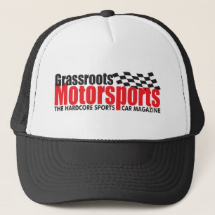 Casquette de camionneur de sports mécaniques de