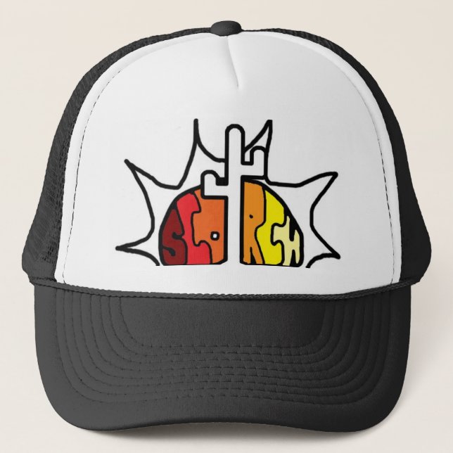 Casquette de camionneur de Sun coloré par (Devant)