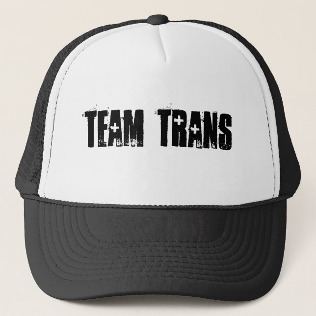 Casquette de camionneur de transport d'équipe (Devant)