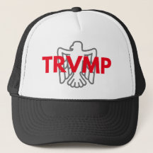 Casquette de camionneur de TRVMP - rouge avec