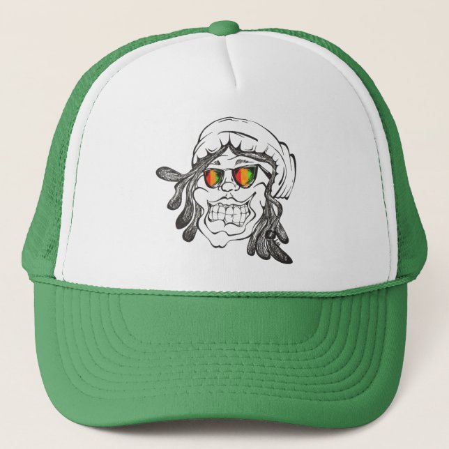Casquette de camionneur de type de Rasta (Devant)