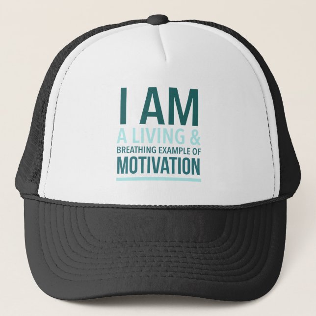 Casquette de camionneur de typographie (Devant)