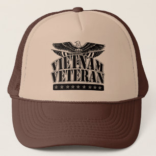 CASQUETTE DE CAMIONNEUR DE VÉTÉRAN DU VIETNAM