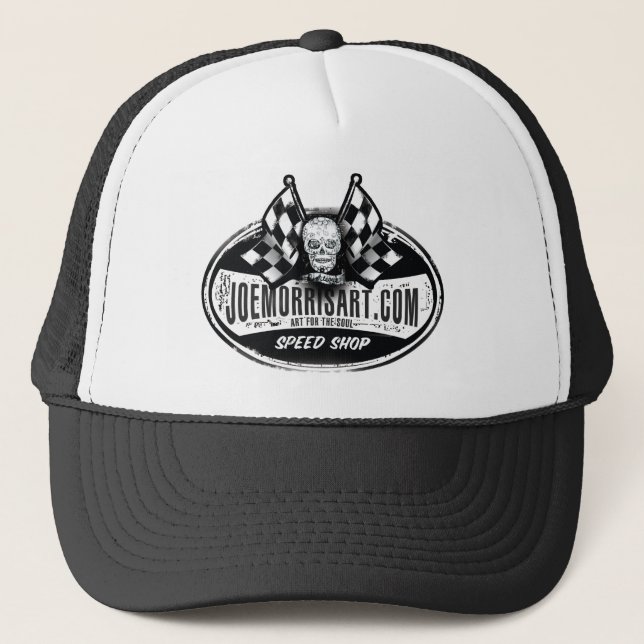 Casquette de camionneur de vitesse de Joe Morris (Devant)