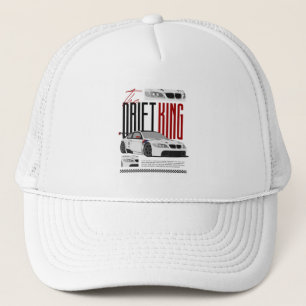 Casquette de camionneur de voiture de course 