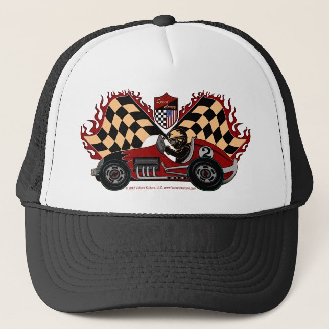 Casquette de camionneur de voiture de sprint (Devant)