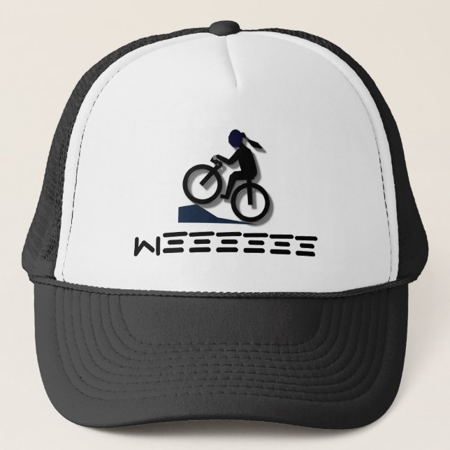 Casquette de camionneur de Weeeee MTB (Devant)