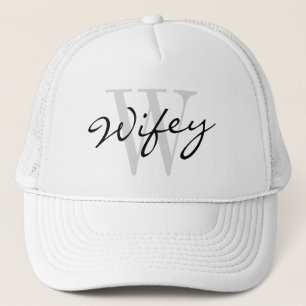 Casquette de camionneur de WIFEY pour épouser la