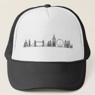 Casquette de camionneur d'horizon de Londres