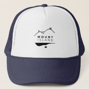 Casquette de camionneur d'île de bâti