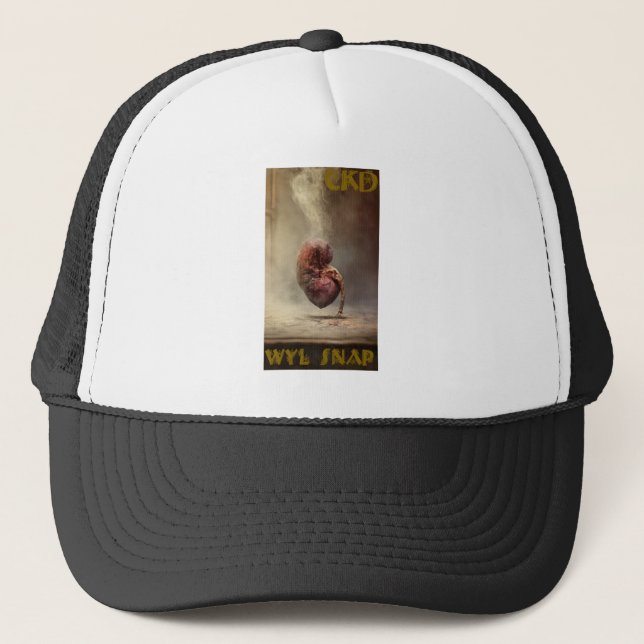 Casquette de camionneur d'insuffisance rénale (Devant)