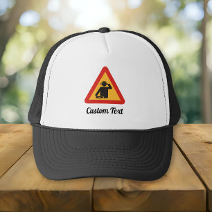 Casquette de camionneur DJs au travail Danger