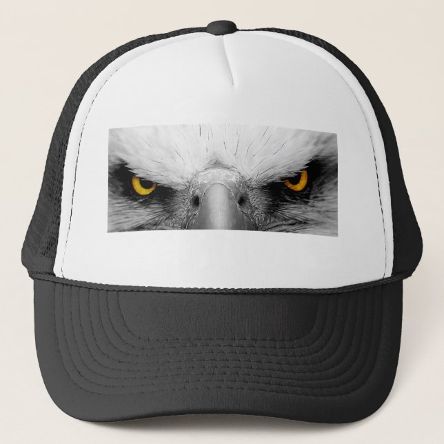 Casquette de camionneur d'oeil d'Eagle (Devant)