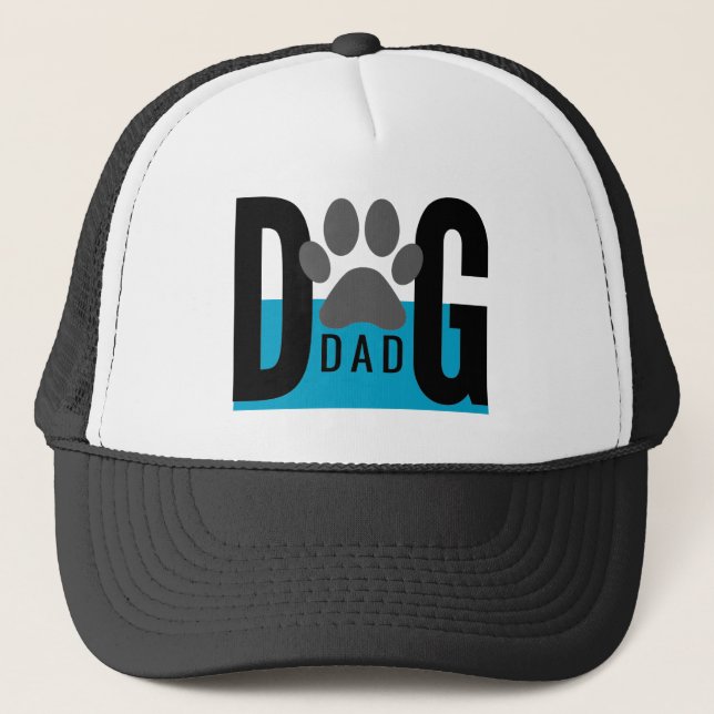 Casquette de camionneur Dog Dad (Devant)