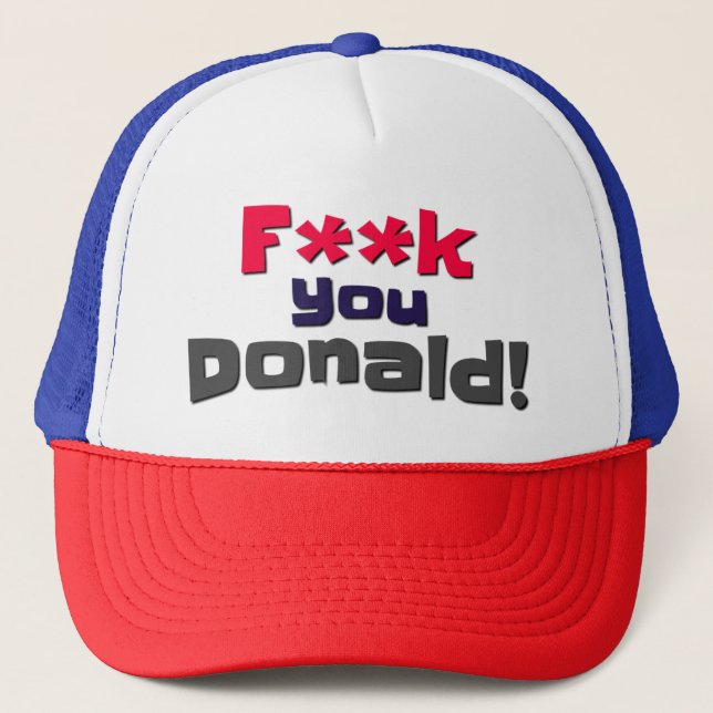 Casquette de camionneur Donald (Devant)