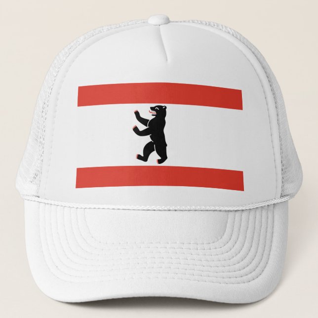 Casquette de camionneur Drapeau de Berlin (Devant)