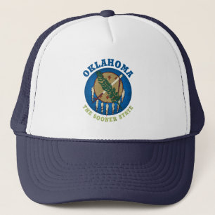 CASQUETTE DE CAMIONNEUR DRAVEUR DE L'ÉTAT D'OKLAHO
