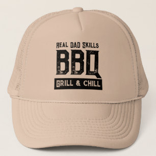 Casquette de camionneur drôle papa grillmaster coo