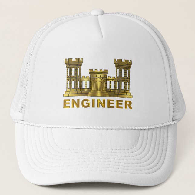 Casquette de camionneur du Corps du génie (Devant)