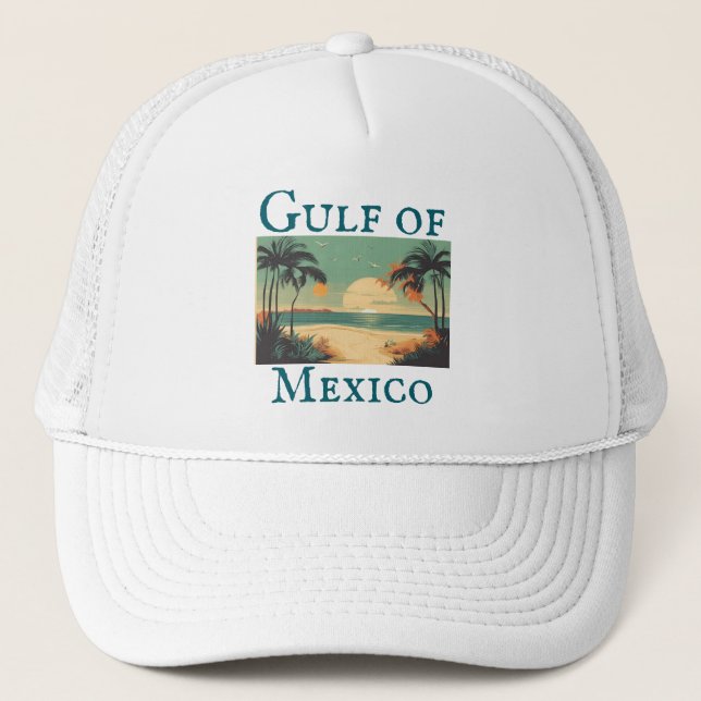 Casquette de camionneur du golfe du Mexique (Devant)