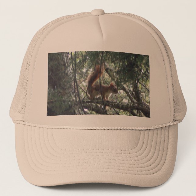 Casquette de camionneur Écureuil roux (Devant)