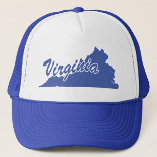 Casquette de camionneur en forme d'État de Virgini