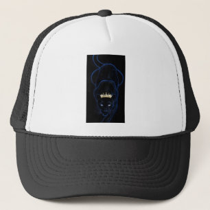 Casquette de camionneur en ligne artistique animal