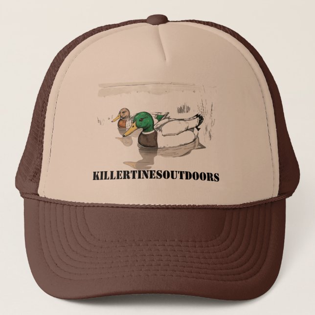 Casquette de camionneur en mousse (Devant)