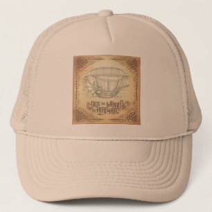 Casquette de camionneur en mousse à l'emblème vint