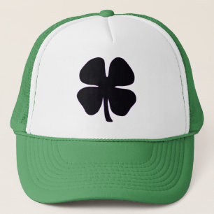 Casquette de camionneur en mousse blanche et verte