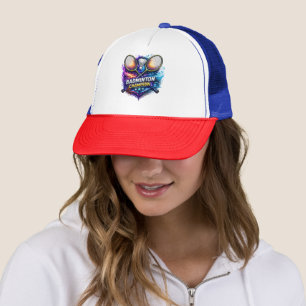 Casquette de camionneur en mousse graphique de cha