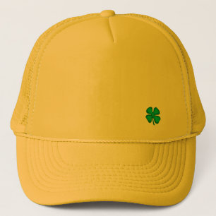 Casquette de camionneur en mousse jaune Trèfle irl