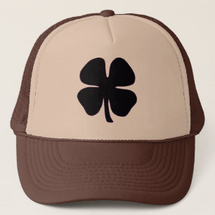 Casquette de camionneur en mousse marron et bronzé
