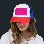 Casquette de camionneur en mousse | Rétro audacieu<br><div class="desc">Démarquez-vous avec cette casquette de camionneur en mousse audacieuse — style rétro, avant personnalisable et cadeau idéal pour toute occasion. Apportez une touche de personnalité à votre look avec cette casquette de camionneur en mousse, conçue dans des couleurs rétro audacieuses avec un panneau avant personnalisable. Avec son bord rouge, sa...</div>