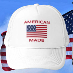 Casquette de camionneur fabriquée aux États-Unis