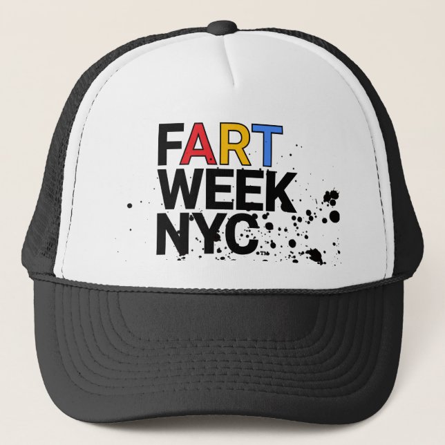 Casquette de camionneur Fart Week NYC™ (Devant)