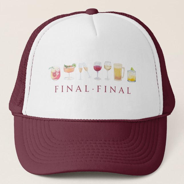 Casquette de camionneur Final Final (Devant)