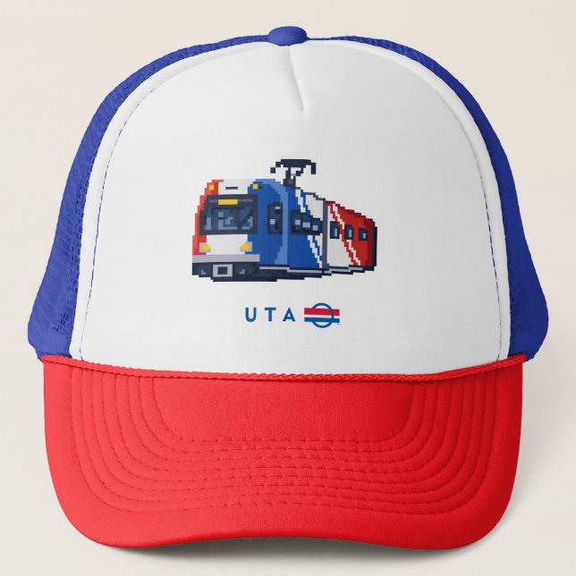 Casquette de camionneur FrontRunner 8 bits (Devant)